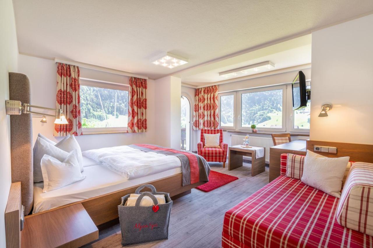 Wohlfuehlhotel Berwanger Hof Obermaiselstein Exteriér fotografie